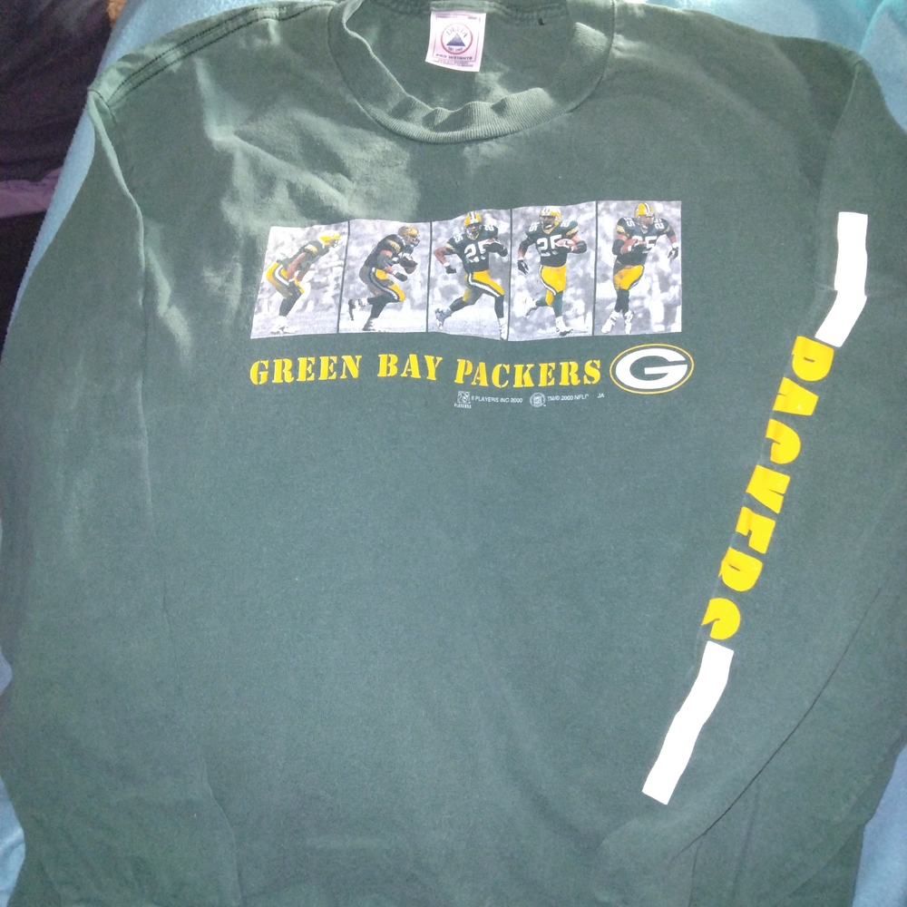 Delta Green Bay Packers Long Sleeve Tee - Green and Yellow